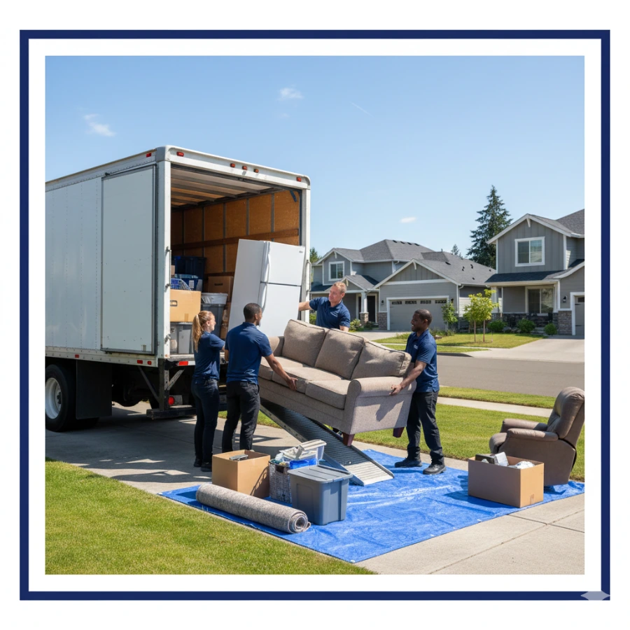 Furniture and appliance removal in Beaverton Oregon