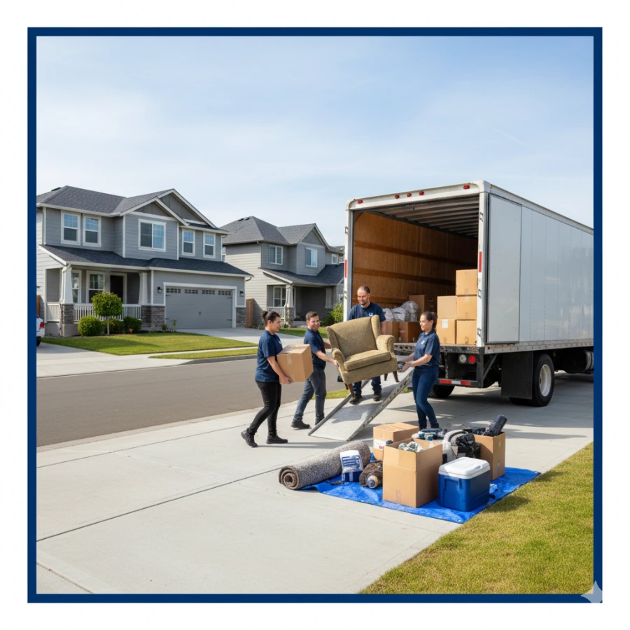 House and property cleanout services in Beaverton Oregon