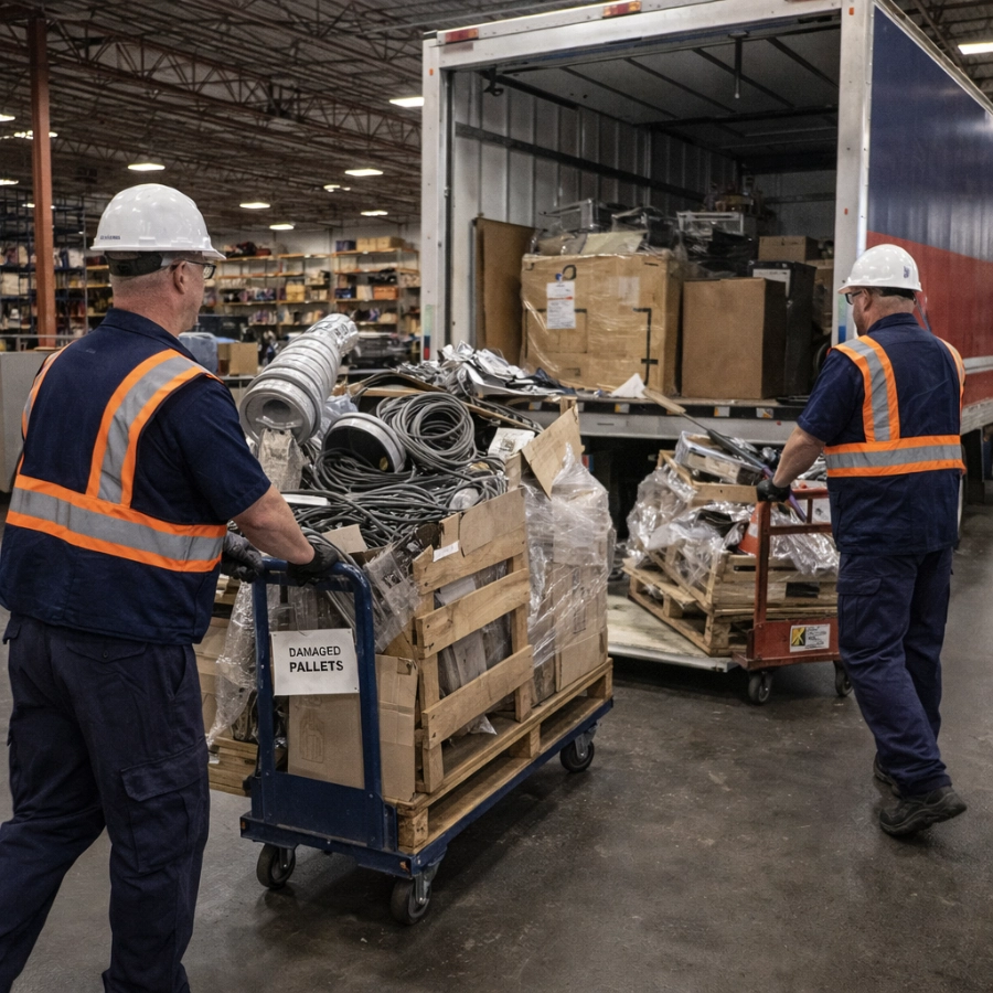 Commercial warehouse cleanout Beaverton Oregon