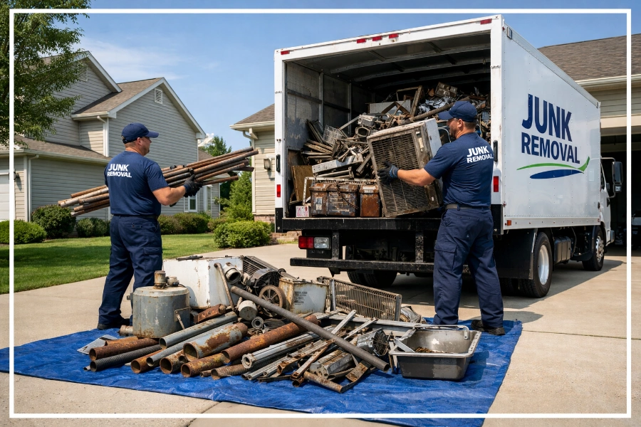 Metal recycling service in Beaverton Oregon