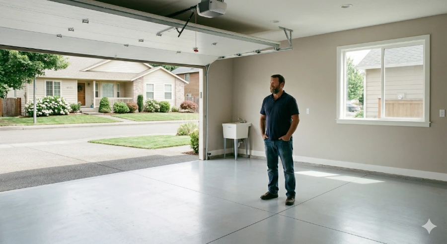 Same-Day Junk Removal in Beaverton, Oregon— Call Before 10 AM 3 Garage cleanout after same-day junk removal Beaverton Oregon