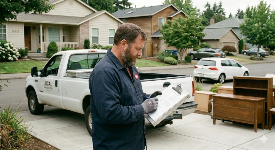 Same-Day Junk Removal in Beaverton, Oregon— Call Before 10 AM 2 Junk removal same-day checklist Beaverton Oregon