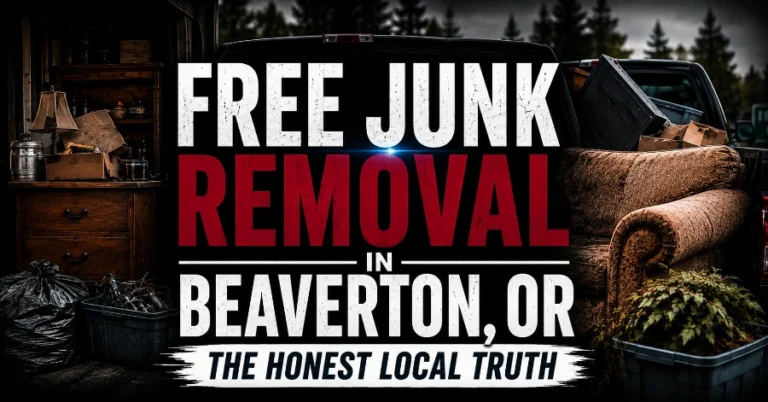 Free Junk Removal in Beaverton, OR — The Honest Local Truth 17 free-junk-removal-beaverton-honest-local-truth