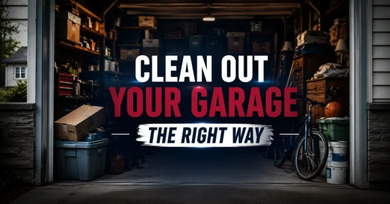 garage cleanout checklist for Beaverton Oregon homeowners